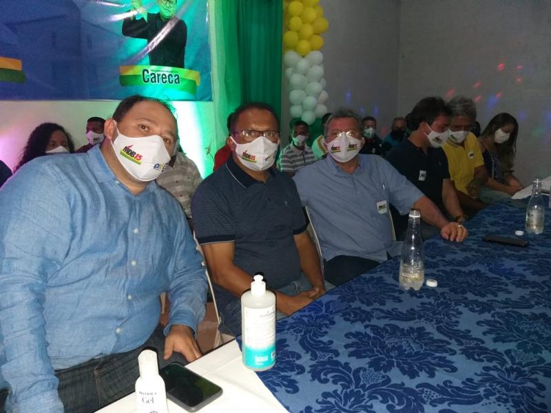 Lançamento da candidatura de Ubaldo Nogueira e Careca.