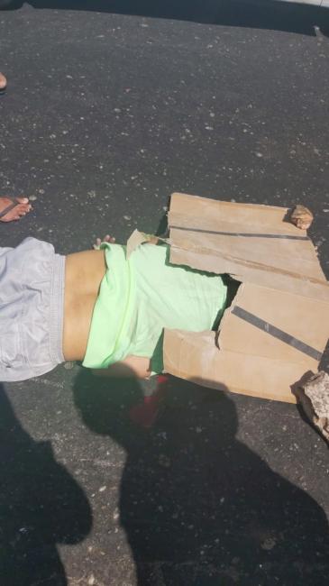 Acidente na avenida Centenário.