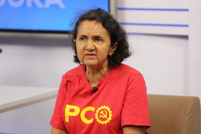 Lourdes Melo - presidente do PCO. (foto: MN)