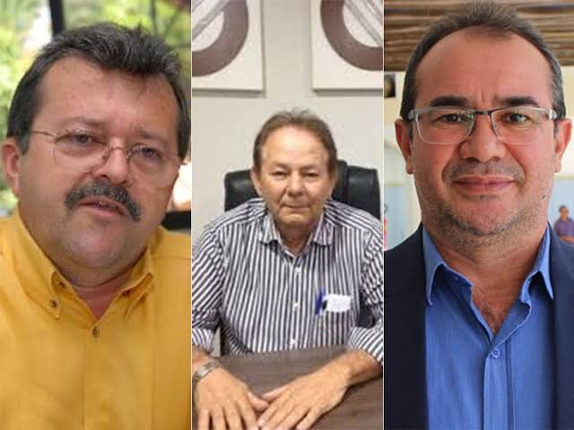 Candidatos que lideram pesquisas em Nazária.