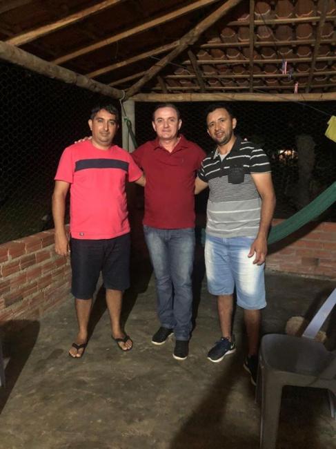 Murilo, Fabiano e Aroldo Gomes