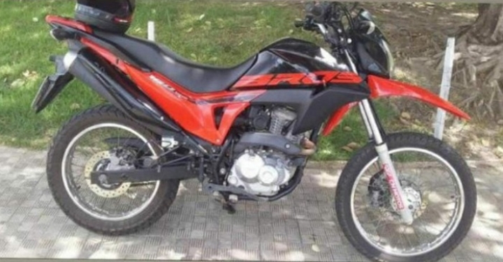 Moto roubada 