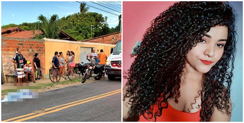 Jovem morre ao ser atropelada.