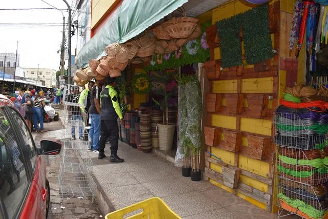 A ação se concentrou na Avenida Getúlio Vargas, nas Ruas Coronel Francisco Santos e Coronel Luís Santos e na Praça Matias Olímpio
