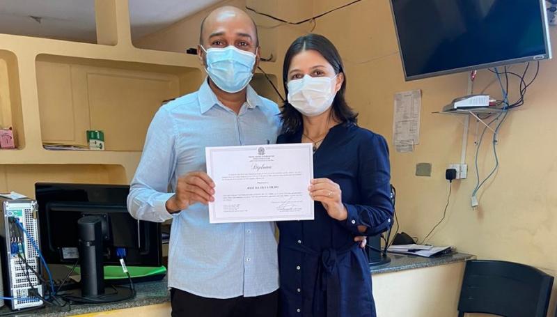 Entrega da diplomação