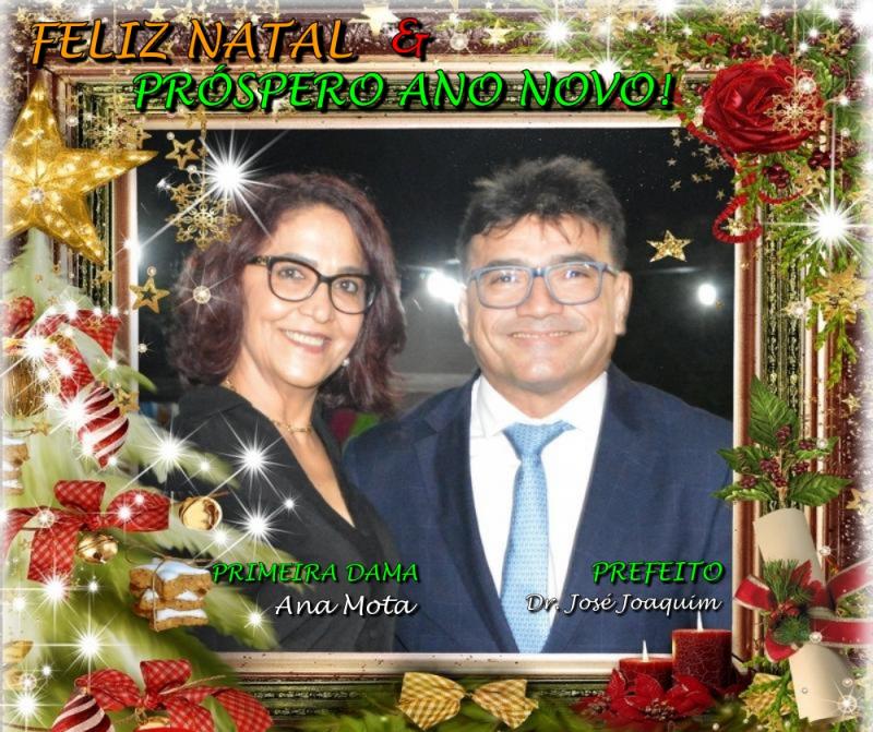 Prefeito Dr. José Joaquim e primeira dama Ana Mota