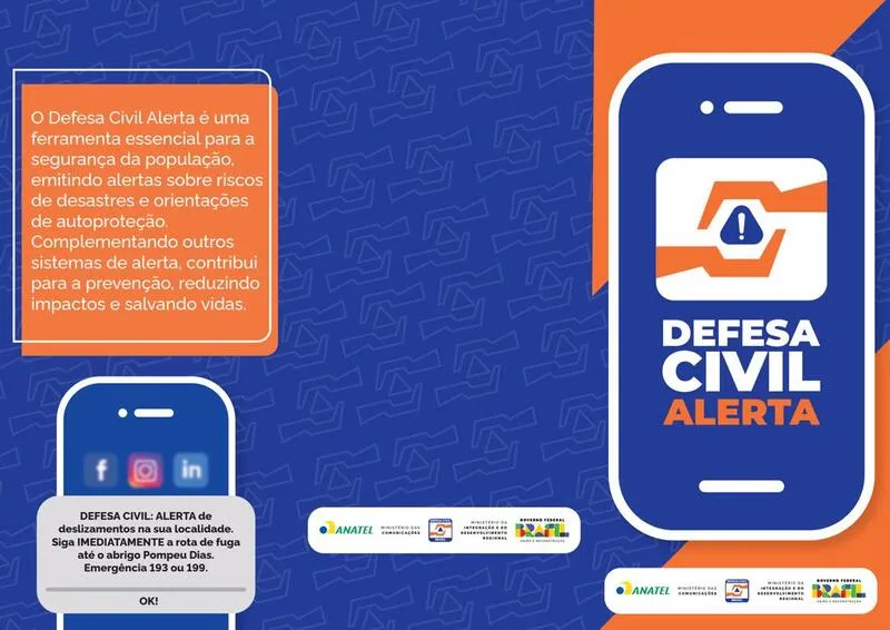 Programa Defesa Civil Alerta (Imagem: Reprodução)
