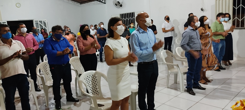 Culto em ação de graças a programação de posse nas Igrejas Assembleia de Deus e Batista