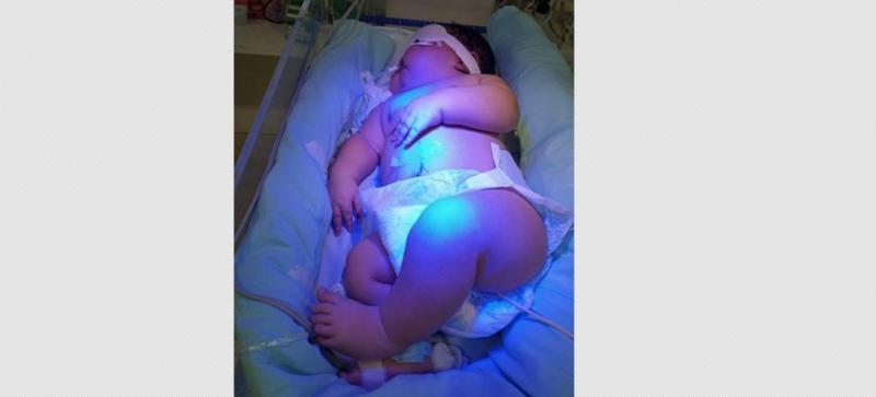 Bebê com mais de 7kg nasce na Maternidade Dona Evangelina Rosa — Foto: Divulgação/Arquivo Pessoal Leydianne Teixeira