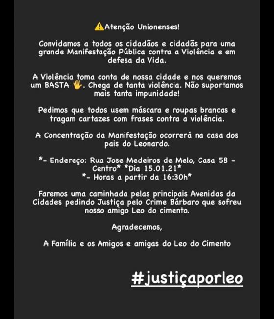 Painel de informações