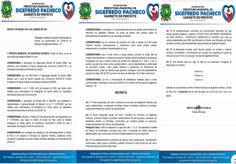 Decreto covid