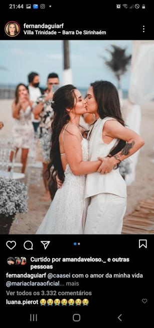 Foto Instagram de Ferndanda Aguiar 