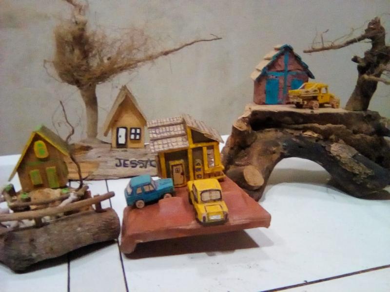 Arte rústica em Demerval Lobão | OFICINA DO ARTESANATO