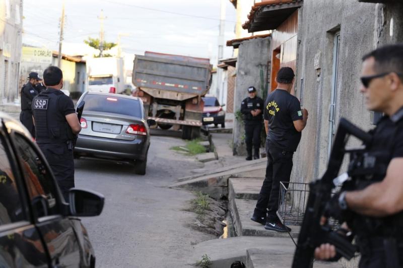 Operação Impacto cumpre mandados de prisão no Piauí e no Maranhão — Foto: Divulgação/SSP-PI