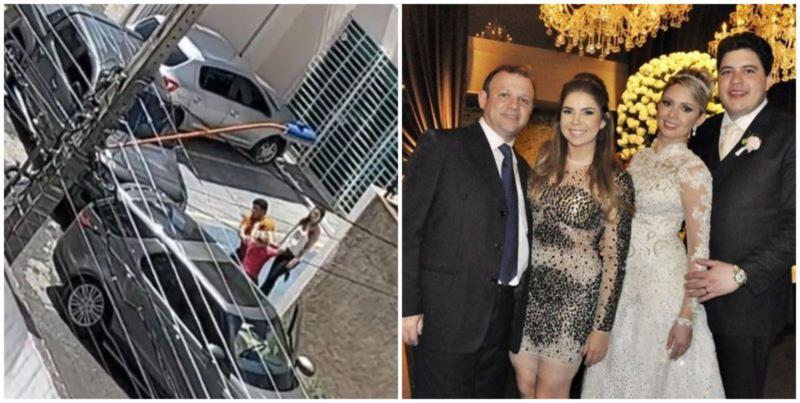 Alessya Xavier esteve com ex-marido no casamento de Jadyel Alencar