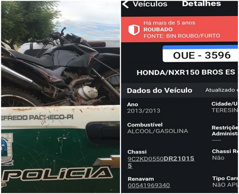 Moto roubada