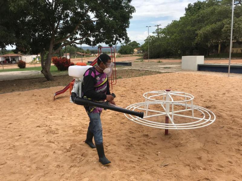 Sanitização de Prédios Públicos