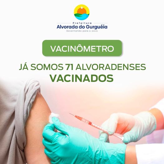 Vacinômetro Alvorada do Gurguéia-PI