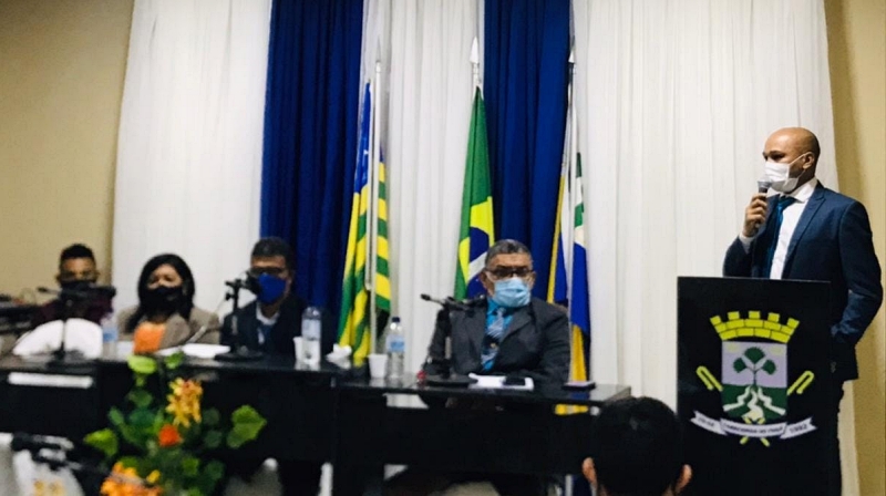 Sessão solene de abertura dos trabalhos do Legislativo de Cabeceiras para o ano 2021