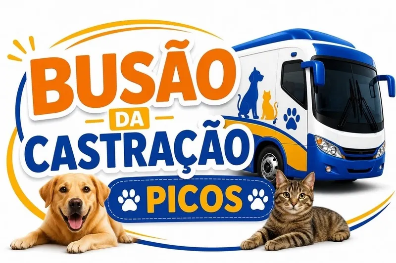Cadastro para o Busão da Castração é aberto com oferta de três mil procedimentos gratuitos em Picos e Região