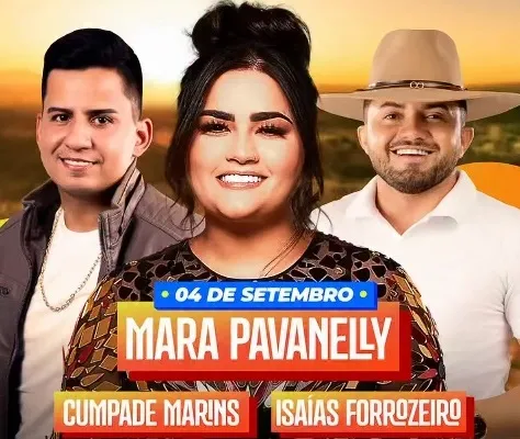 Prefeitura de Picos realizará o tradicional Festejo do Bairro Cohab nesta sexta-feira (04) com shows de Mara Pavanelly, Cumpade Marins e Isaías Forrozeiro