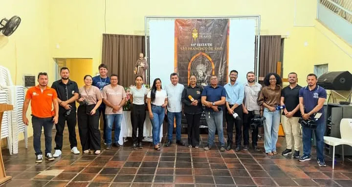 Paróquia do Junco realiza Coletiva de Imprensa para divulgar a programação da  44ª  Festa de São Francisco de Assis, em Picos