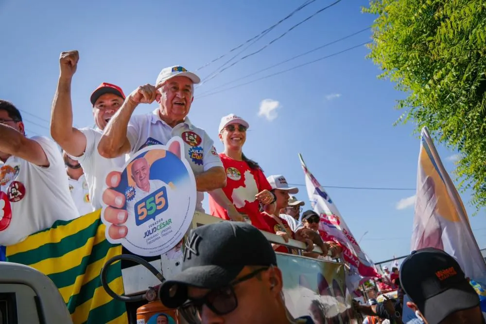 Crescimento nas ruas de campanha de Júlio César é confirmado em pesquisas eleitorais