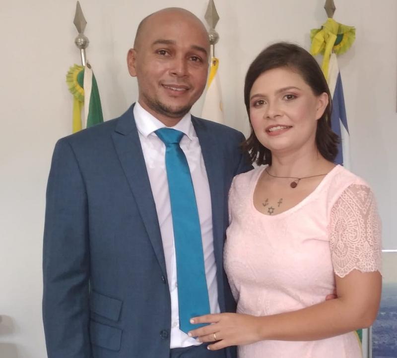 Prefeito Municipal de Cabeceiras Zé Filho e Primeira Dama Mônica Carvalho