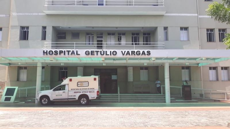 Hospital Getúlio Vargas (HGV) em Teresina — Foto: Gilcilene Araújo/G1