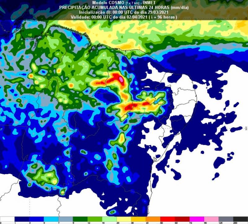 Foto: Imagem de satélite