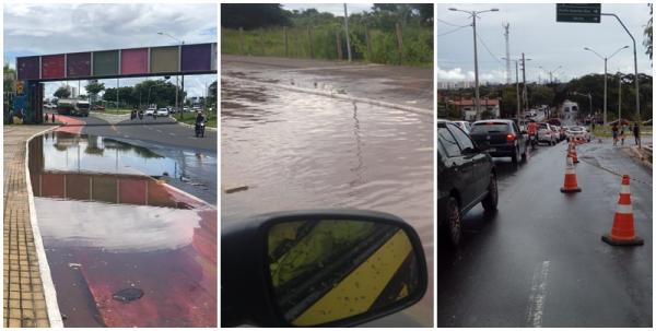 Águas do Poti provocam fissuras em alça da ponte Wall Ferraz e trecho é interditado
