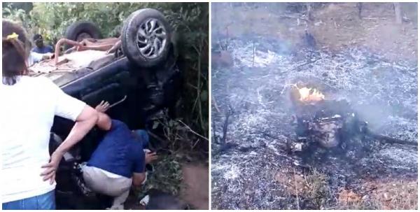 Colisão deixa quatro pessoas gravemente feridas na BR-135