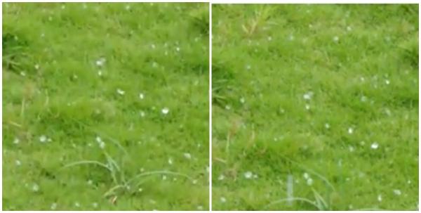 Castelo do Piauí registra chuva de granizo